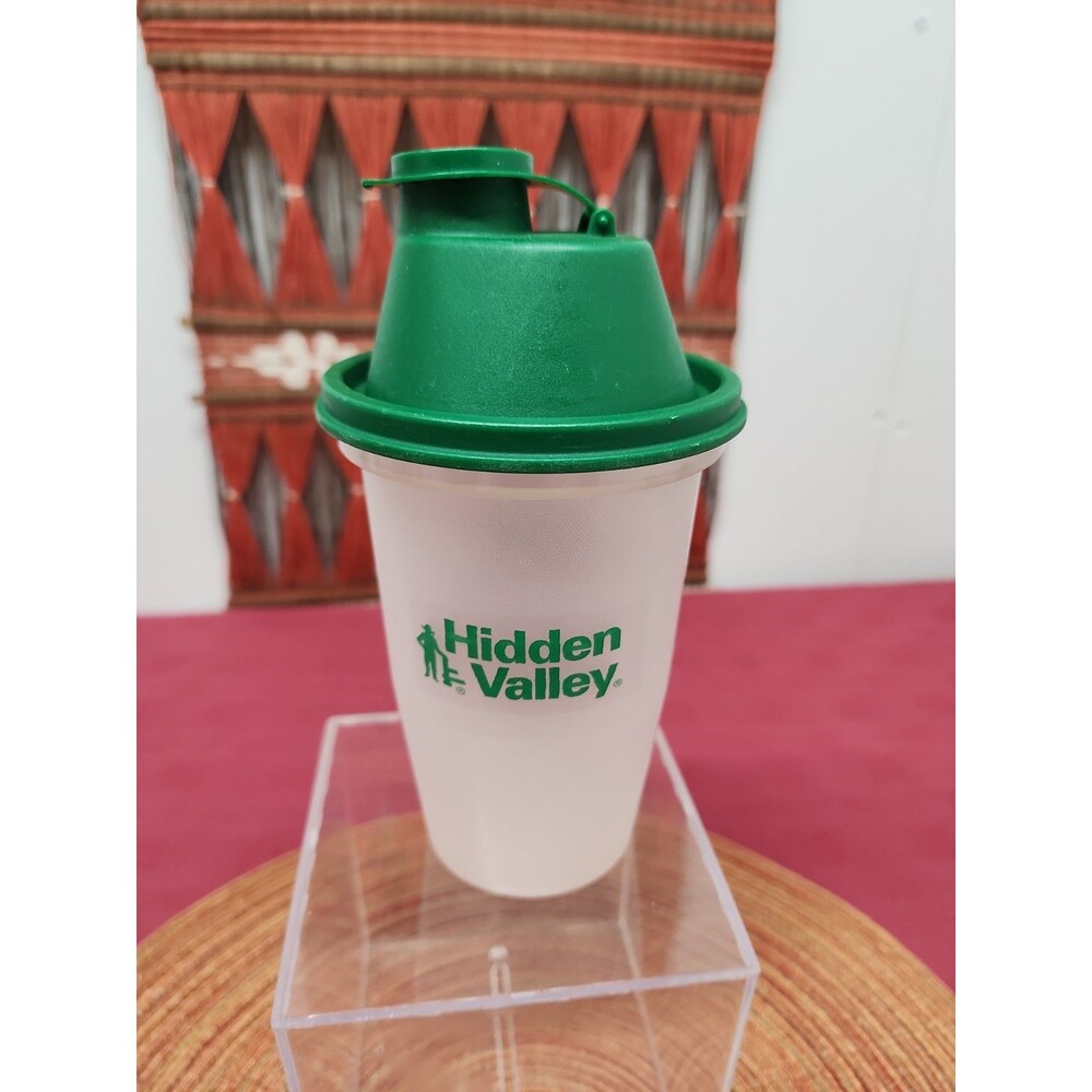 Vintage Hidden Valley Ranch Salad Dressing Shaker Bottle With Recipe